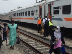 Patroli Di Stasiun KAI Walantaka Digelar Oleh Polsek Walantaka Polresta Serang Kota