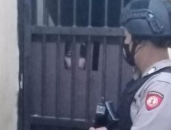 KA SPK Polsek Taktakan Polresta Serang Cek Ruang Tahanan
