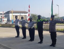 Polsek Pabuaran Polresta Serang Gelar Pengamanan Saat PKKMB Kampus