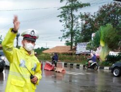 Minimalisir Kepadatan Arus, Satlantas Polsek Cipocok Jaya Polresta Serkot Gelar Gatur