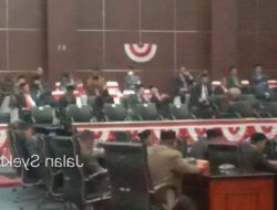 Pidato Presiden Di Gedung DPRD Kota Serang Dimonitori Kanit Intel Polsek Cipocok Jaya Polresta Serkot
