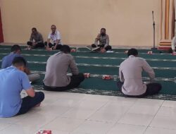 Gelar Pembinaan Rohani Dengan Mengadakan Pengajian Bersama Kapolresta Serang Kota