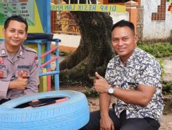 Bhabin Polsek Taktakan Polresta Serkot Sambang Ketua Pemuda Kampung Kuranji