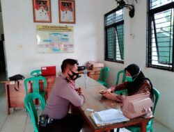 Jalin Sinergitas Polri Bersama Perangkat Desa Bhabinkamtibmas Polsek Kramatwatu Polresta Serkot Upayakan lingkungan kondusif