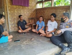 Bhabinkamtibmas Polsek Ciomas Polresta Serkot Sampaikan Pesan Kamtibmas