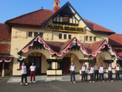 Kompol Salahudin Polresta Serkot Pimpin Kegiatan Apel Pagi Ini