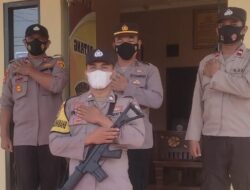 Giat Pengamanan Markas Komando  Dipimpin Pawas Polsek Ciomas Polresta Serkot