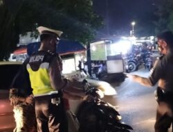 Patroli dan Gatur di Wilayah Hukum Polsek Kramatwatu Polresta Serkot