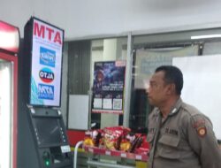 Gencar Cek dan Kontrol Mesin ATM yang Berada di Darerah Hukum Polsek Pabuaran Polres Serkot