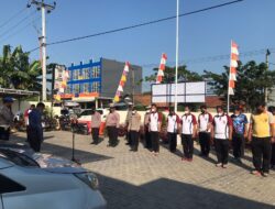 Olahraga dan Apel Bersama Di Polsek Cipocok Jaya Polresta Serkot