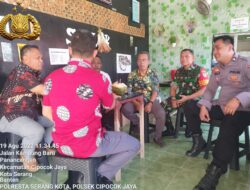 Bhabin Polsek Cipocok Jaya Gelar Silaturahmi Di Kampung Baru