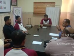 Kapolsek Cipocok Jaya Bersama Anggotanya Gelar Anev Bersama