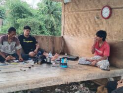 Polsek Curug Polresta Serkot Sambangi Ketua Pemuda Kampung Pamariyan Dalam Rangka Jalin Kedekatan dengan Warga