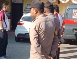 Kapolsek Baros Polresta Serkot Pimpin Apel Jumat Pagi dan Berikan Arahan Kepada Anggotanya