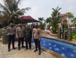 Patroli Wiasta Dilaksanakan Personel Polsek Taktakan Polresta Serkot Untuk Mengimbau Pengunjung dan Pengelola