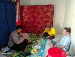 Bhabinkamtibmas Desa Sasahan Laksanakan DDS Jalin Silaturahmi Dengan Warga Binaan