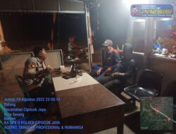 Antisipasi Kriminal Di Wilayah Hukum Polsek Cipocok Jaya Polresta Serkot dengan Berpatroli