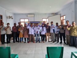 Anggota Polsek Kramatwatu Polresta Serkot Sialturahmi Kepada Perangkat Desa Terate