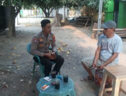 Bhabin Polsek Walantaka Polresta Serkot Laksanakan Patroli Dialogis dengan Warga