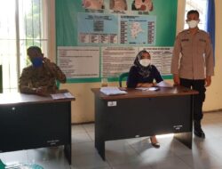 Bhabinkamtibmas melakukan sambang dan bersilahturahmi kepada warga desa toyomerto