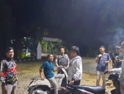 Cegah Gangguan Kamtibmas, Polsek Pabuaran Polresta Serkot Rutin Patroli Daerah Hukum