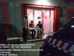 Patroli Ke Tempat Hiburan Malam oleh Polsek Taktakan Polresta Serkot