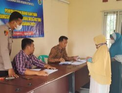 Anggota Polsek Kramatwatu Polresta Serkot Silaturahmi Ke Desa Toyomerto