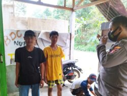 Bhabin Polsek Ciomas Polresta Serkot Sapa Warga Binaan Sampaikan Pesan Kamtibmas