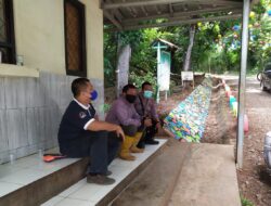 Anggota Polsek Kramatwatu Polresta Serkot Patroli Tempat Wisata Gunung Pinang Desa Pejaten