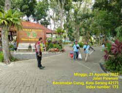 Personil Polsek Curug Polresta Serkot Patroli Ke Tempat Wisata Cek Keamanan