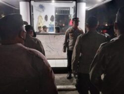 Kapolsek Serang Polresta Serkot Pimpin Apel Pengamanan Konser dan Pawai Pembangunan Kota Serang