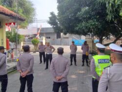 Tim Supervisi dan Edukasi Polresta Serang Kota Sambangi Polsek Taktakan