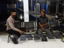  Pak Bhabin Polsek Walantaka Polresta Serkot Sampaikan Imbauan dengan Laksanakan Yuk Ngopi Wae