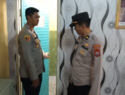 Panel Data dan Ruang Tahanan di Mapolsek Walantaka Dicek oleh Kasie Dokes Polresta Serkot