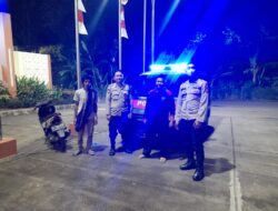 Anggota Polsek Serang Polresta Serkot Patroli Malam Cegah Aksi Tawuran