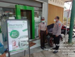 Anggota Polsek Cipocok Jaya Polresta Serkot Sampaikan Pesan-pesan Kamtibmas Saat Berpatroli