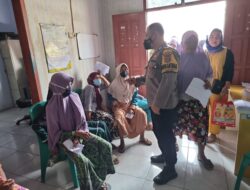 Bhabin Polsek Kramatwatu Polresta Serkot Patroli Kepada Warga Kampung Krandan