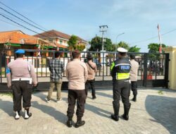 Anggota Polsek Kramatwatu Polresta Serkot Gelar Sispam Mako