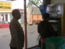 Cegah Kejahatan ATM, Anggota Polsek Pabuaran Polresta serkot Gencar Patroli Mesin ATM di Wilayah Hukum