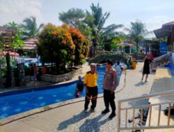 Akhir Pekan, Polsek Taktakan Polresta Serkot Patroli di Objek Wisata Pastikan Situasi Aman dan Kondusif