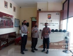 Kaspk I Dan Personil Piket Jaga Polsek Cipocok Jaya Siaga Dengan Sispam Mako