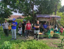 Panit Intelkam Polsek Cipocok Jaya memonitoring Kegiatan Masyarakat Memperingati Hari Olahraga Nasional