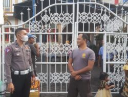 Polsek Serang Polresta Serkot Patroli di Gereja Bethel di Ibadah Rutin Minggu