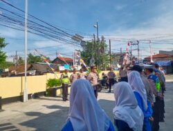Kapolsek Serang Polresta Serkot Pimpin Apel di Halaman Apel Polsek Serang