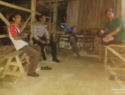 Bhabinkamtibmas Polsek Waringinkurung Rutin Gelar Sambang Di Warga Binaan di Malam Hari