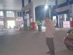 Ciptakan Kamtibmas Yang Kondusif Polsek Pabuaran Polresta Serkot Patroli Pengisian Bahan Bakar minyak, SPBU di Wilayah Hukum