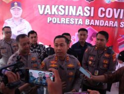 Gerai Vaksin Booster Polresta Bandara Soetta Layani 499 Calon Penumpang