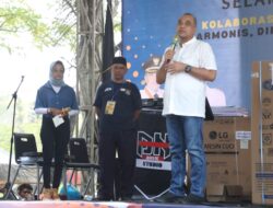 Buruh Senang Dapat Door Prize Motor dari Bupati Tangerang