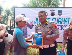 Jumat Curhat, Sat Lantas Polres Kendal Tanggapi Segala Permasalahan Kamtibmas Warga