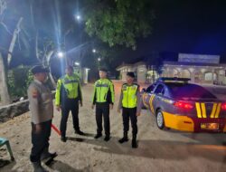 Antisipasi Terjadinya Gangguan Kamtibmas, Sat Samapta Polres Kendal Tingkatkan Patroli Malam